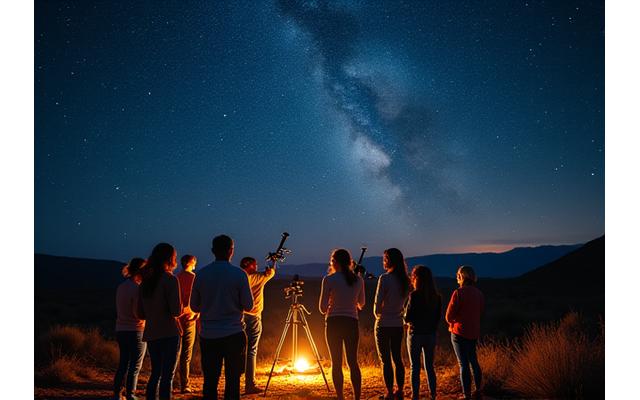 Stargazing in Atacama Desert
